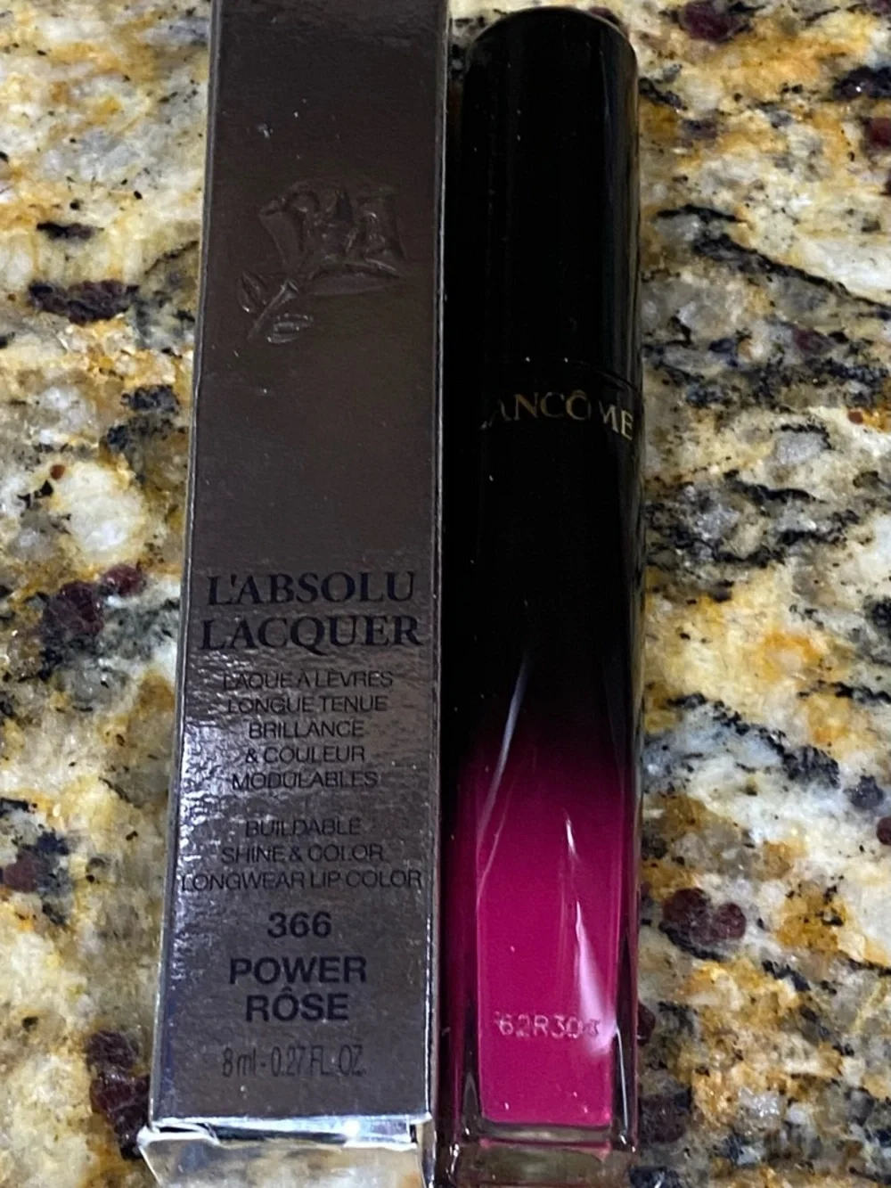 Lancôme L'Absolu Lacquer Liquid Lipstick - Power Rose (366)
